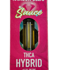 Habit Sauce THCa 1g Cartridge - Rainbow belts