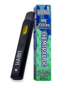 HABIT DISPOSABLE Chemtrail OG 2ml HHC Vape Pen | Hybrid