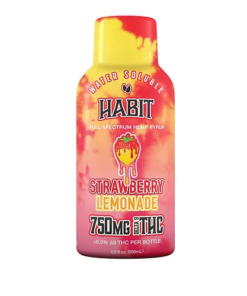 Habit THC Syrup 750mg - Strawberry Lemonade